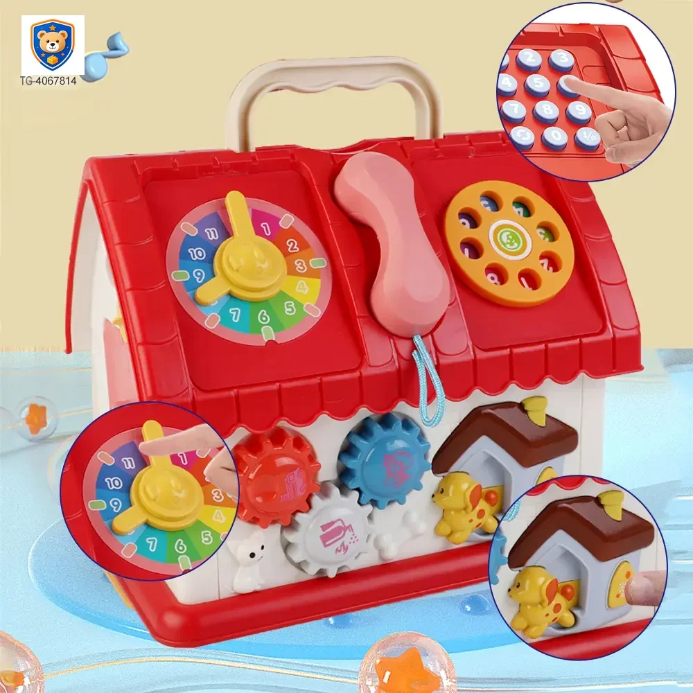 Playhouse Block Toy with Cars — product view 6