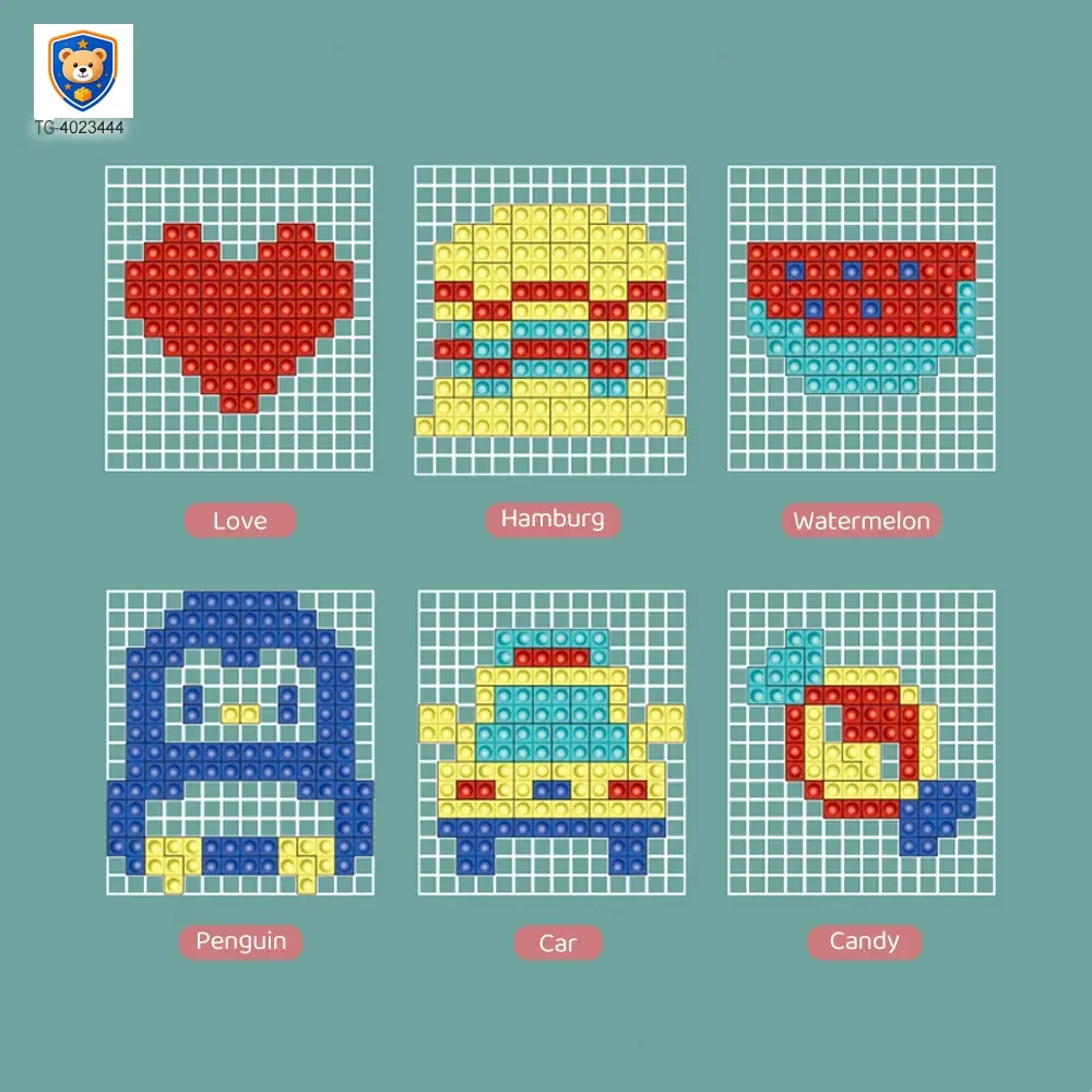 Pixel Art Puzzle Board Toy — product view 4