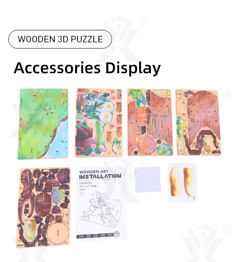 3D Wooden Puzzle Toy Series (TG427584901) — product detail panel 6