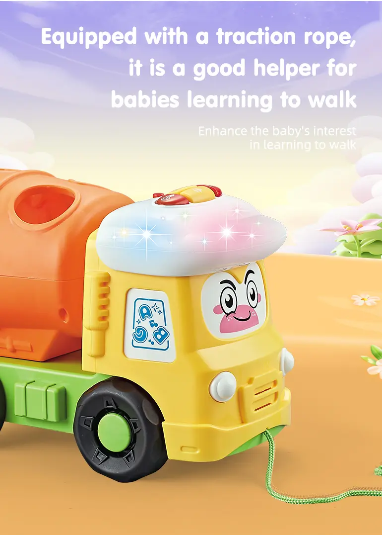 Shape Matching Vehicle Toy, Musical Building Block Car Toy (TG4445015) — product detail panel 3