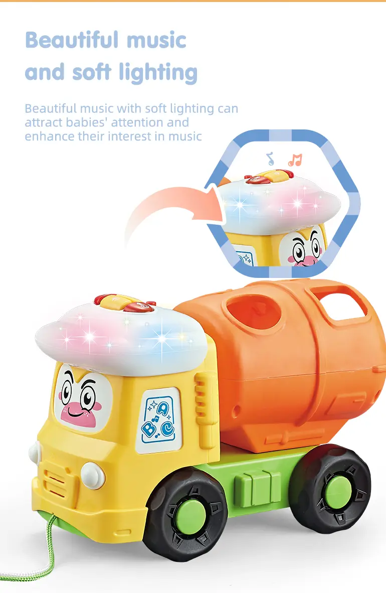 Shape Matching Vehicle Toy, Musical Building Block Car Toy (TG4445015) — product detail panel 4