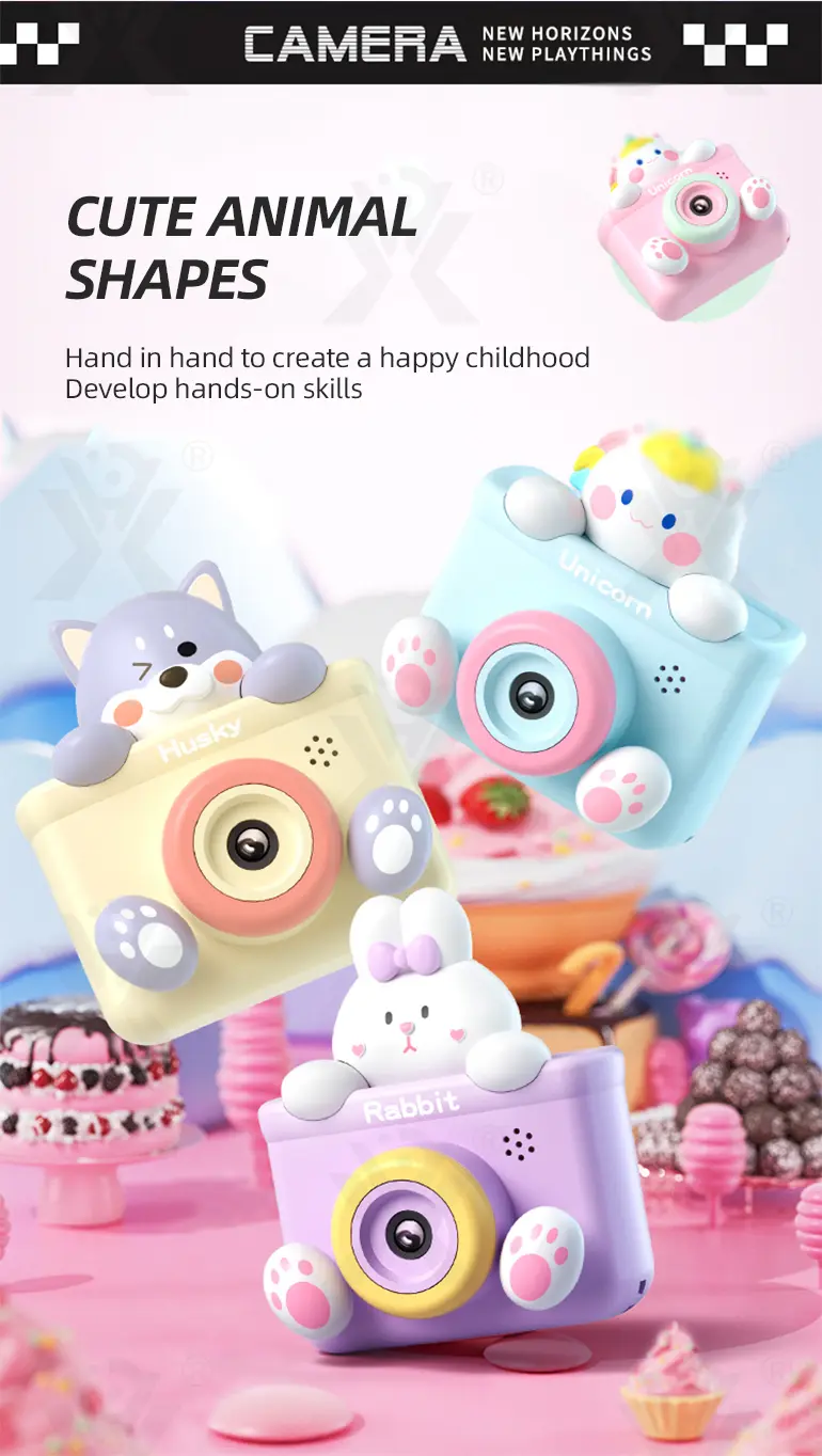 Kids Digital Cartoon Camera Toy (TG44305919) — product detail panel 3