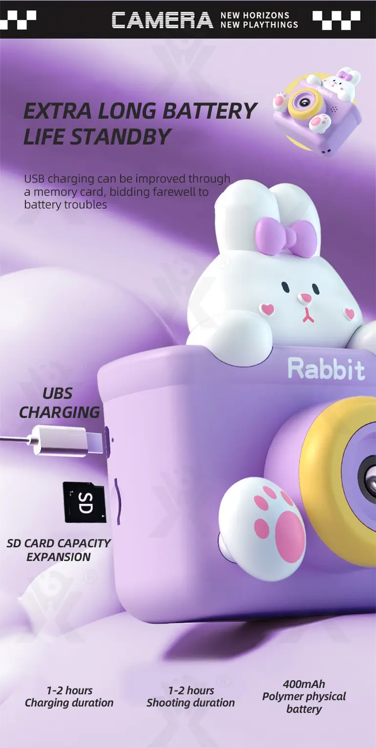 Kids Digital Cartoon Camera Toy (TG44305919) — product detail panel 8