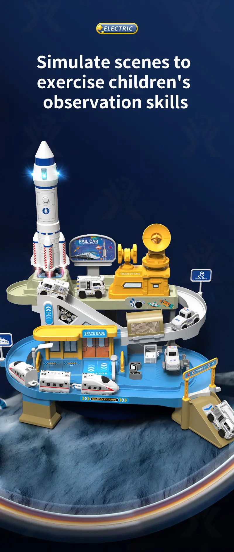 Space-Themed Track Toy Set (TG4834526) — product detail panel 3