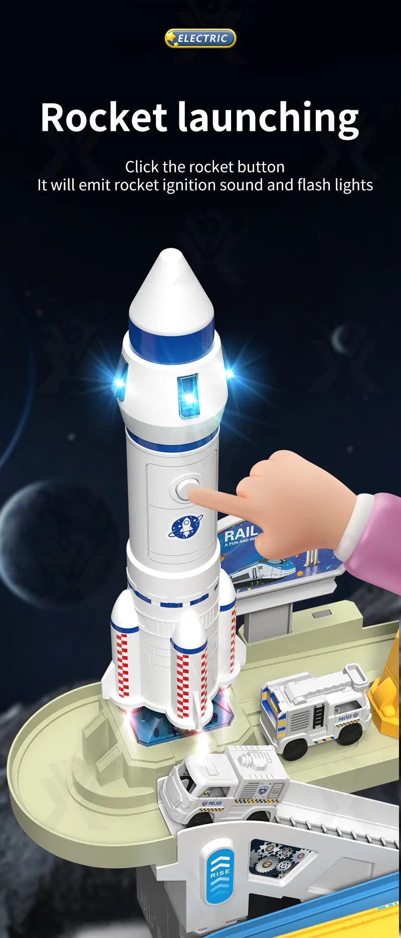 Space-Themed Track Toy Set (TG4834526) — product detail panel 7