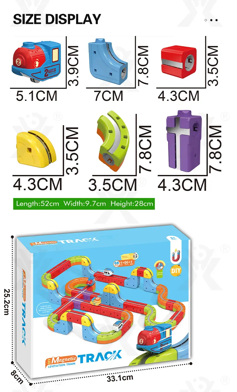 Magnetic Levitation Track Toy Set (TG5109665) — product detail panel 10