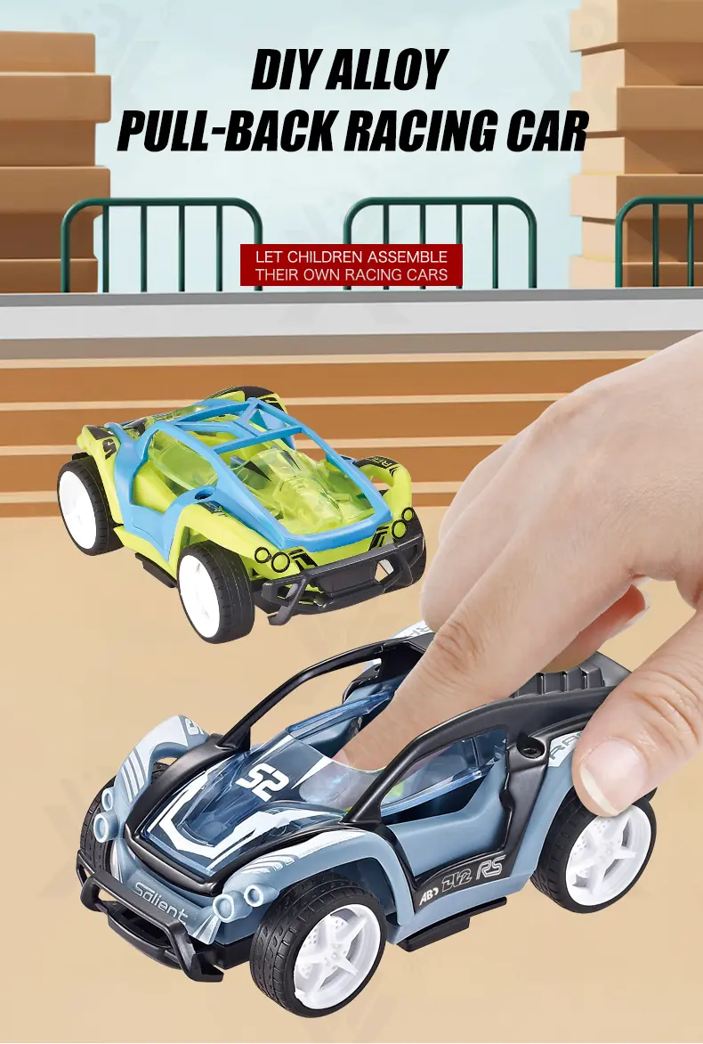 DIY Alloy Racing Car (TG1525013) — product detail panel 1
