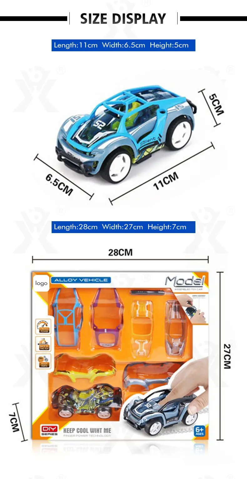 DIY Alloy Racing Car (TG1525013) — product detail panel 7