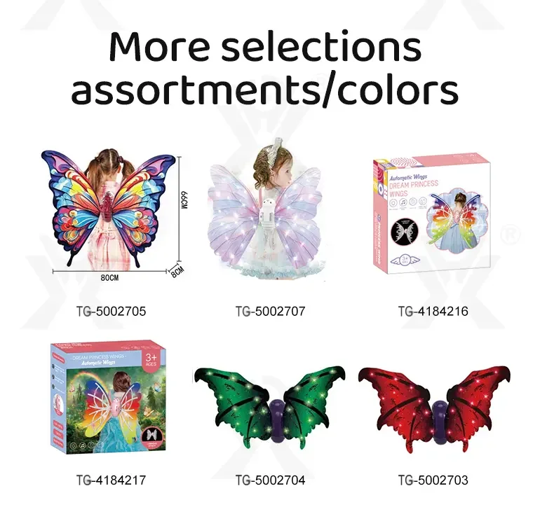 Electric Butterfly Wings Toy, Costume for Kids Dress Up (TG5002706) — product detail panel 6