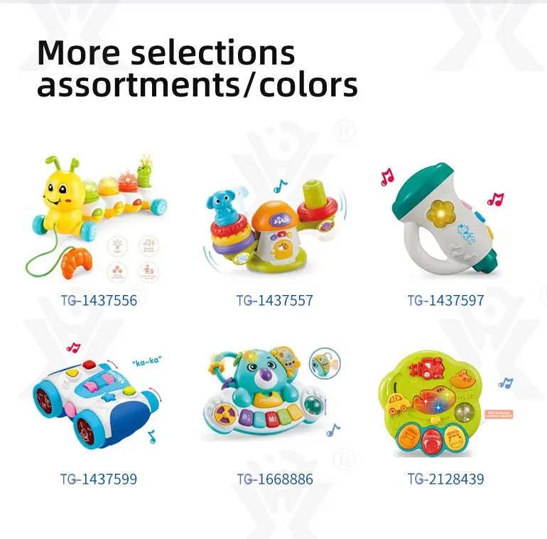 Electric Caterpillar Toy with Music, Sound, Lighting, and 360 Degree Rotation (TG4164697) — product detail panel 6