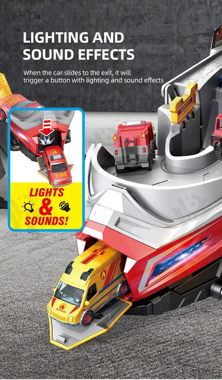 2-in-1 Helmet Transforms Racer Track Set (TG4371411) — product detail panel 2