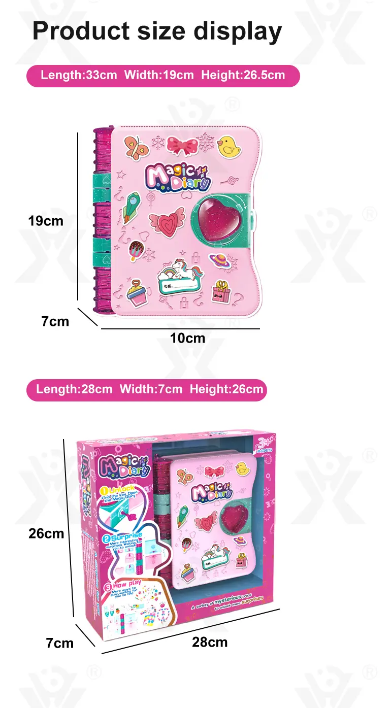 Magic Diary Toys, Secret Diary for Girls (TG4009206) — product detail panel 8