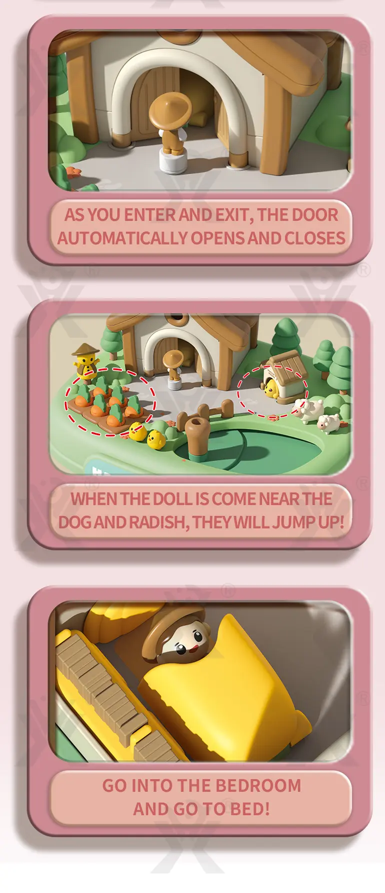 Children’s Magnetic Doll House Toy Table Game, Educational Family Fun Toy (TG5071881) — product detail panel 7