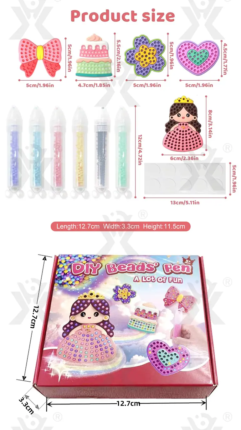 Princess DIY Beads Painting Kit Toy (TG5194530) — product detail panel 5