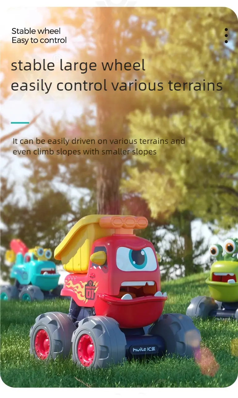 Pull Back Monster Car Toy, Fun Monster Construction Truck (TG4213269) — product detail panel 6