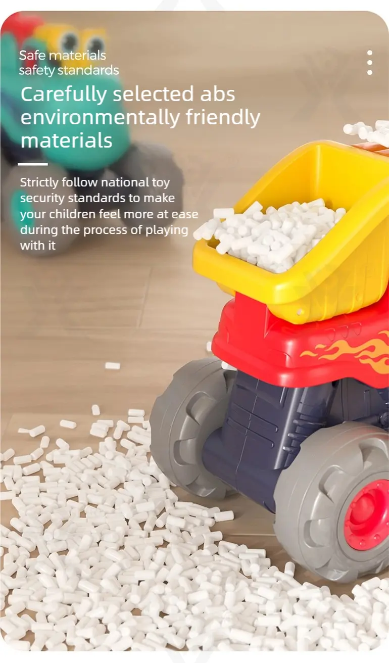 Pull Back Monster Car Toy, Fun Monster Construction Truck (TG4213269) — product detail panel 9