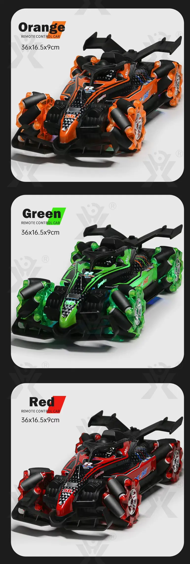 RC Double Spray Racing Car, Formula 1 (TG4262251) — product detail panel 11