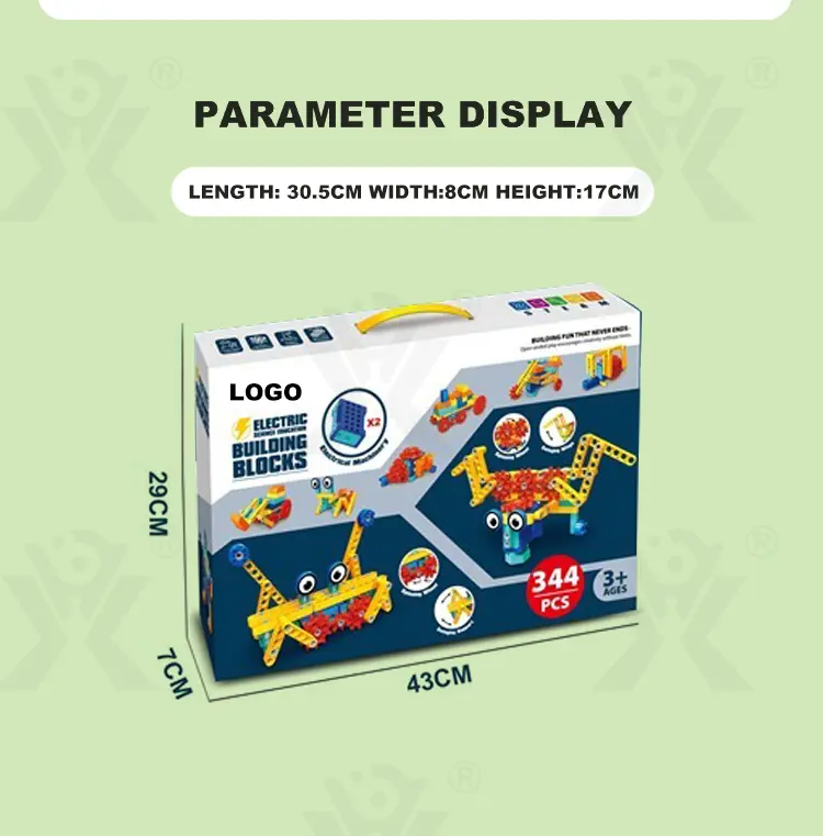STEM Motorized Building Blocks Set -Educational Toys Chinese Manufacturers (TG4463536) — product detail panel 11