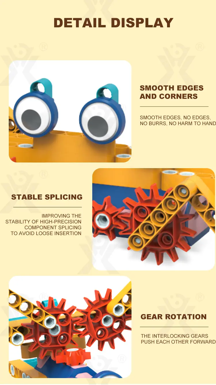 STEM Motorized Building Blocks Set -Educational Toys Chinese Manufacturers (TG4463536) — product detail panel 12