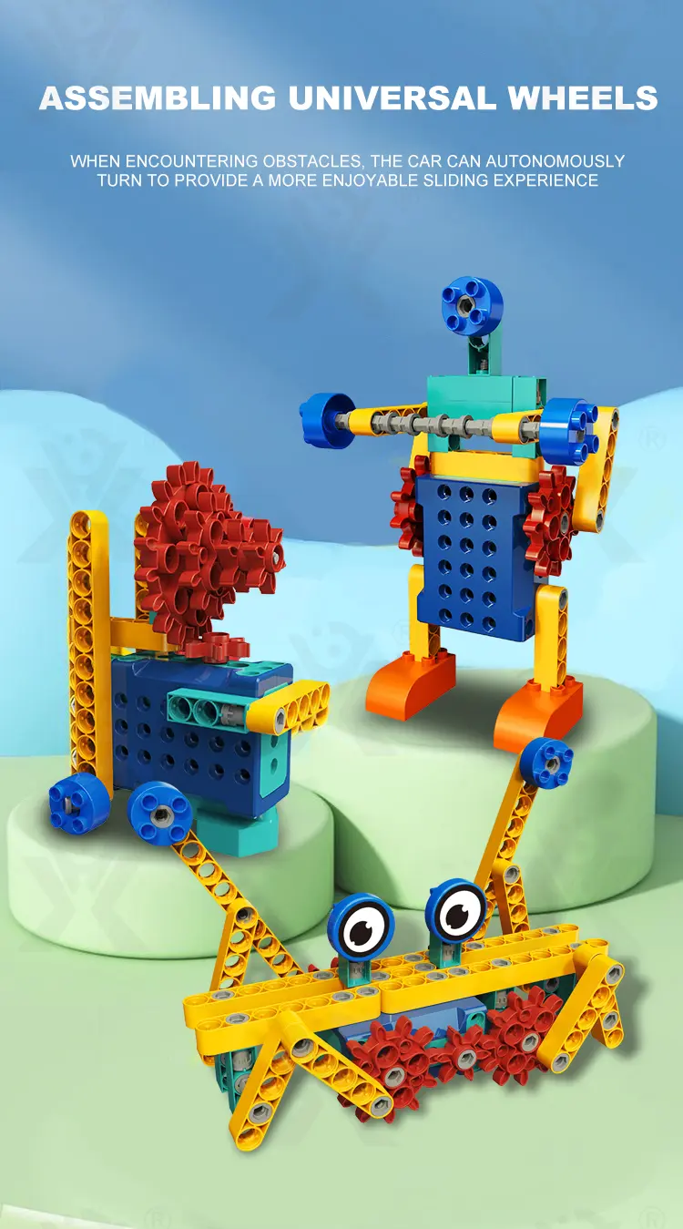 STEM Motorized Building Blocks Set -Educational Toys Chinese Manufacturers (TG4463536) — product detail panel 6
