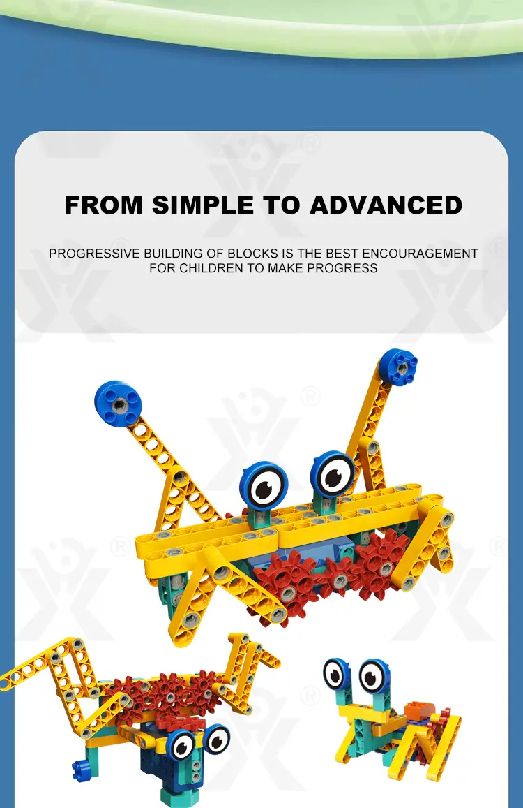STEM Motorized Building Blocks Set -Educational Toys Chinese Manufacturers (TG4463536) — product detail panel 7