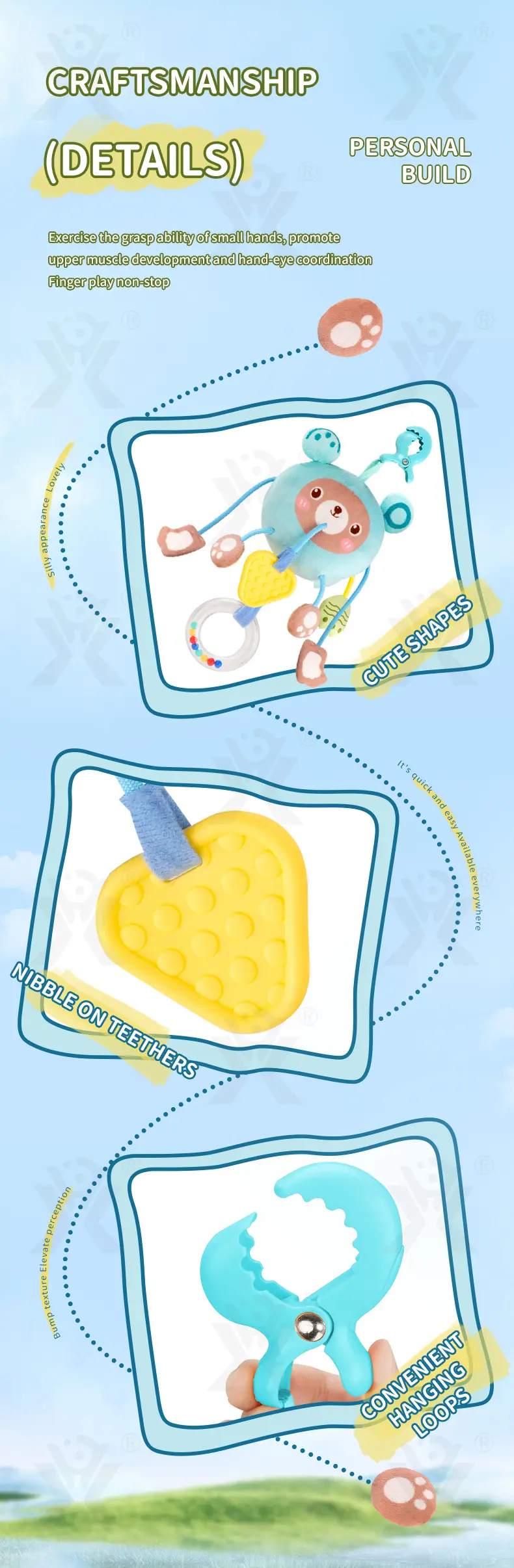Soft Cartoon Hanging Rattle Toy (TG4848388) — product detail panel 9
