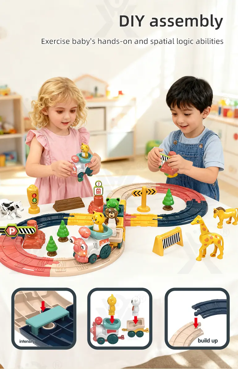 Light Music Train Track Set, 47 pcs (TG2122555) — product detail panel 2
