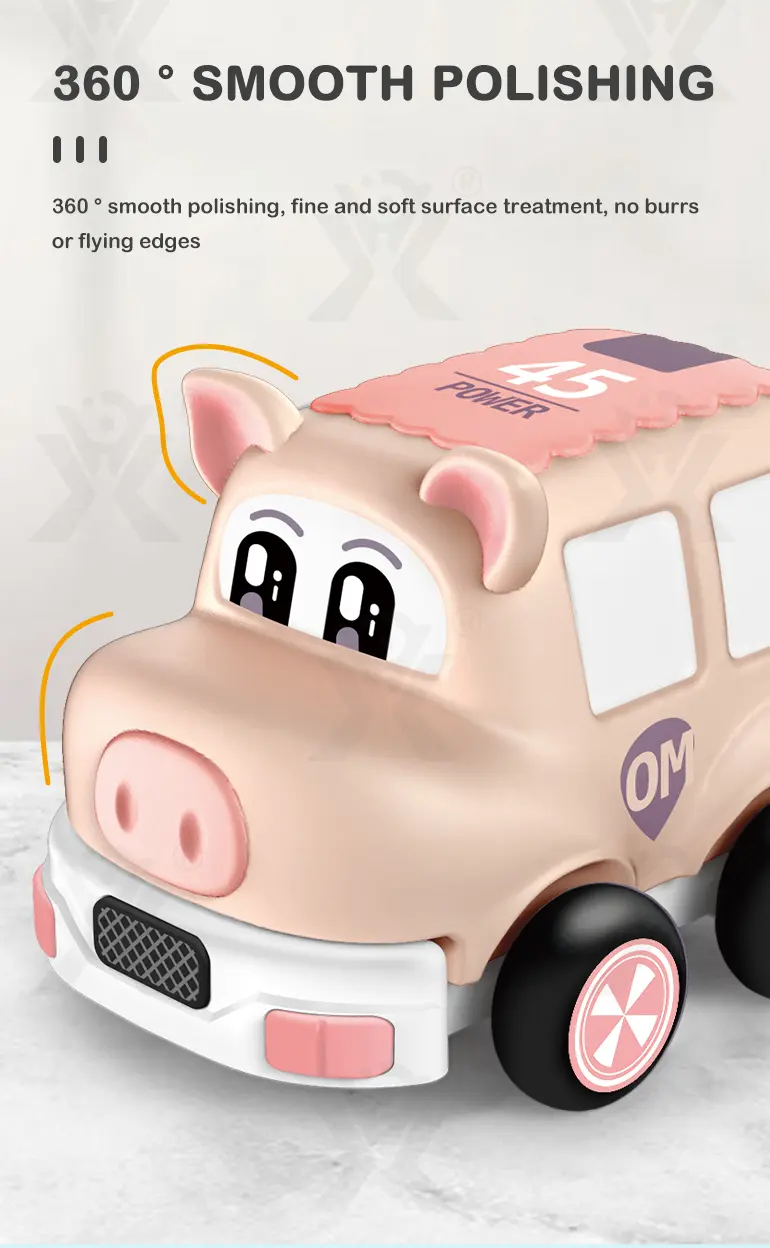 Two Way RC Racing Car Toy, Cartoon Body, Light, and Music (TG2153429) — product detail panel 2