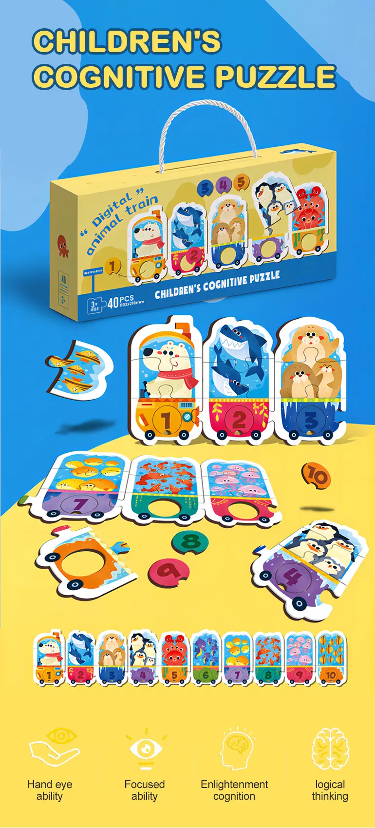 Cognitive Puzzle Game for Kids (TG4275796) — product detail panel 1