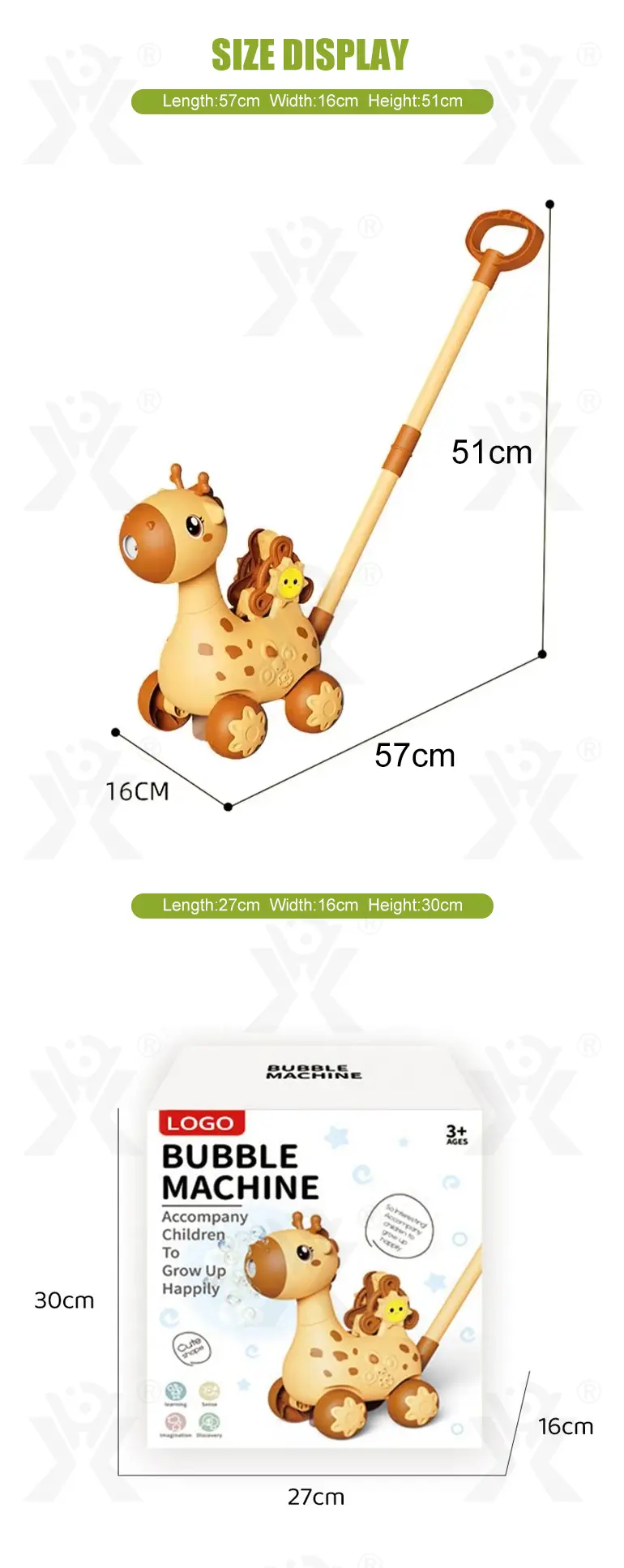 Deer Bubble Trolley, Baby Walker Supply (TG4888565) — product detail panel 8