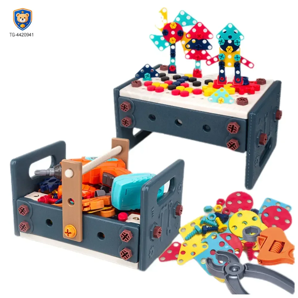 3D Screw Assembly Tool Box Toy — product view 1