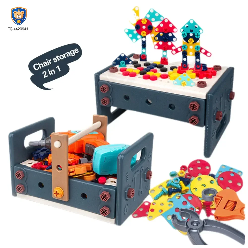 3D Screw Assembly Tool Box Toy — product view 3