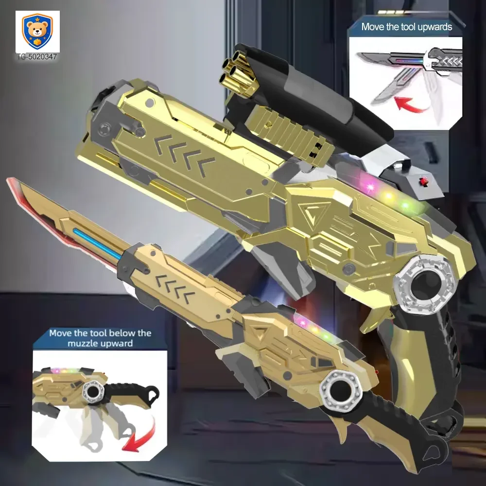 4-in-1 Multi-Functional Deformation Toy Guns — product view 5