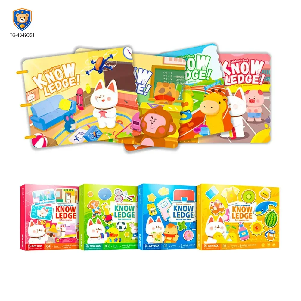 Educational Cognitive Sticker Book-Educational Toys For Infants — product view 1