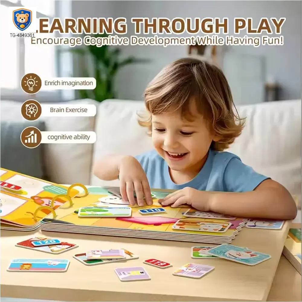 Educational Cognitive Sticker Book-Educational Toys For Infants — product view 3