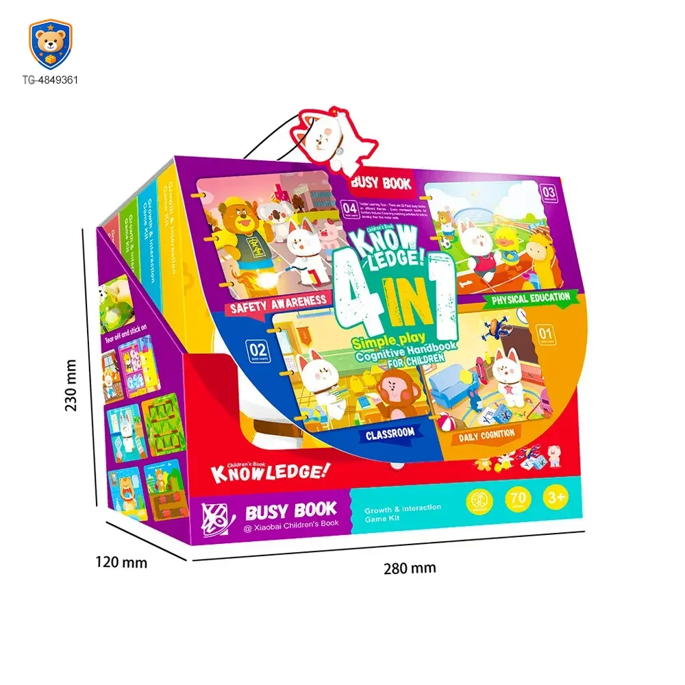 Educational Cognitive Sticker Book-Educational Toys For Infants — product view 5