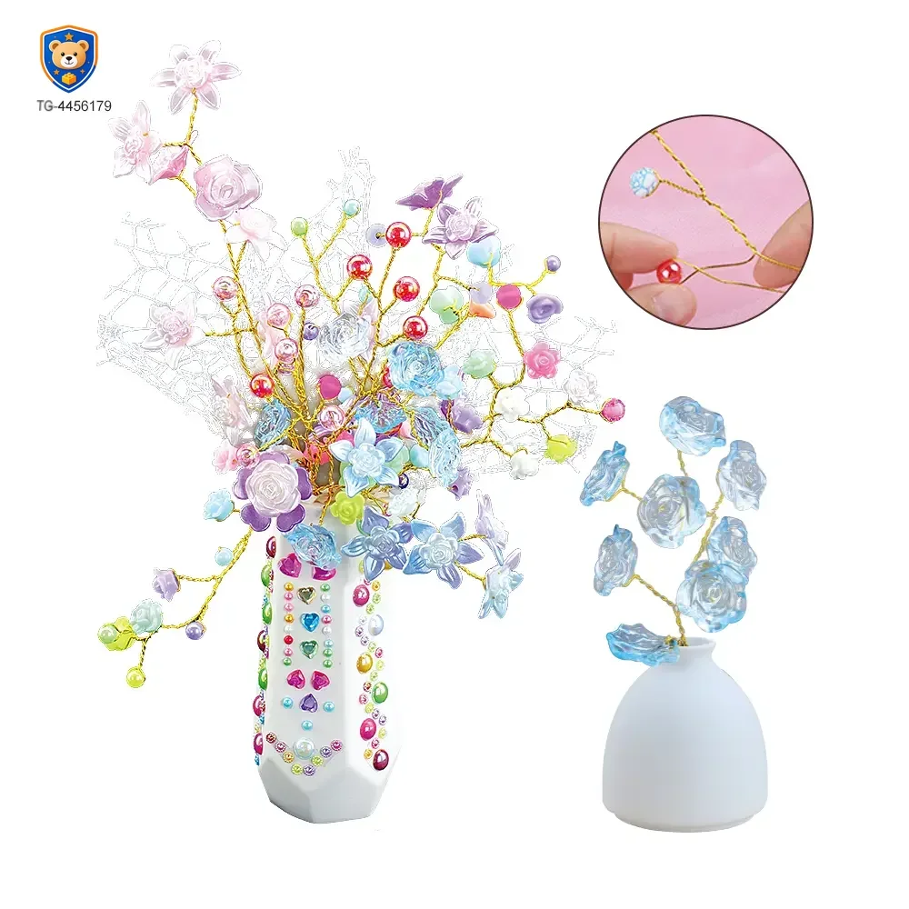 DIY Handmade Floral Toy, Beaded Bouquet Craft Kit — product view 1