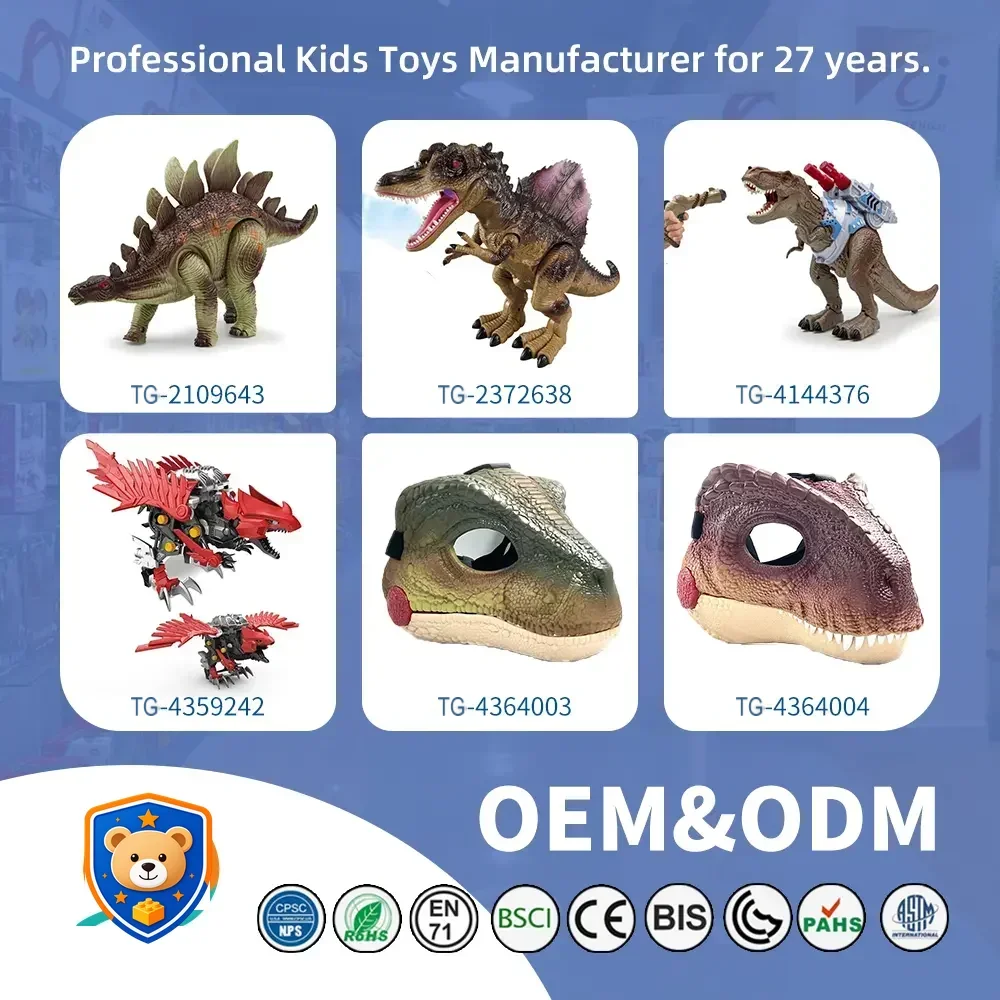 DIY Dinosaur Mask with Movable Jaw — product view 6