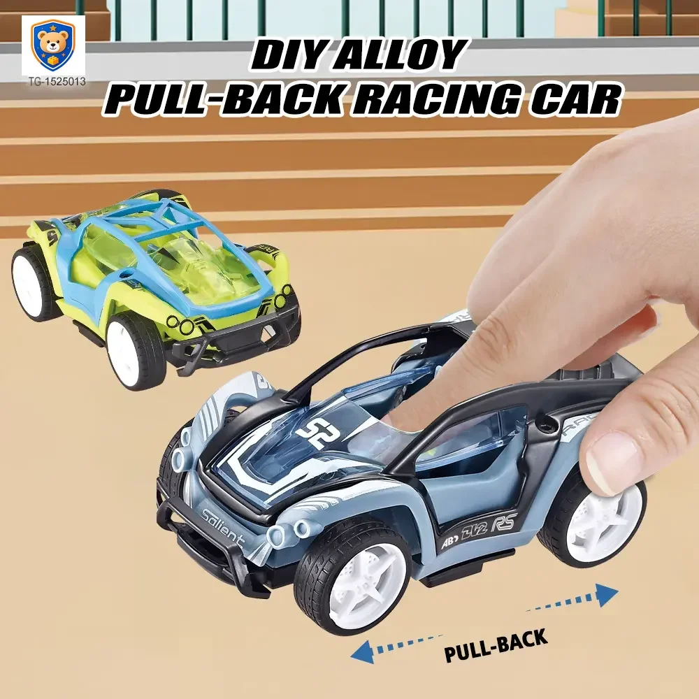DIY Alloy Racing Car — product view 2