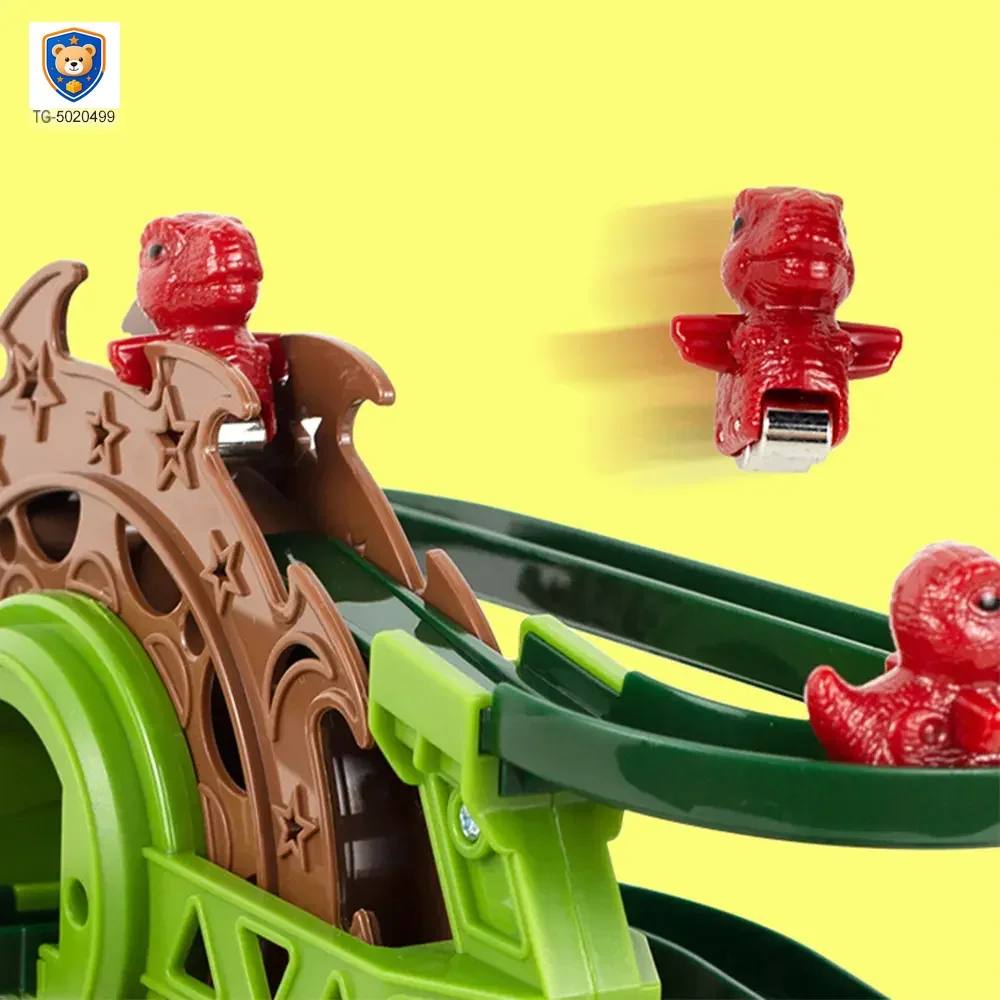 Dinosaur Slide Track Car Toys Set — product view 4
