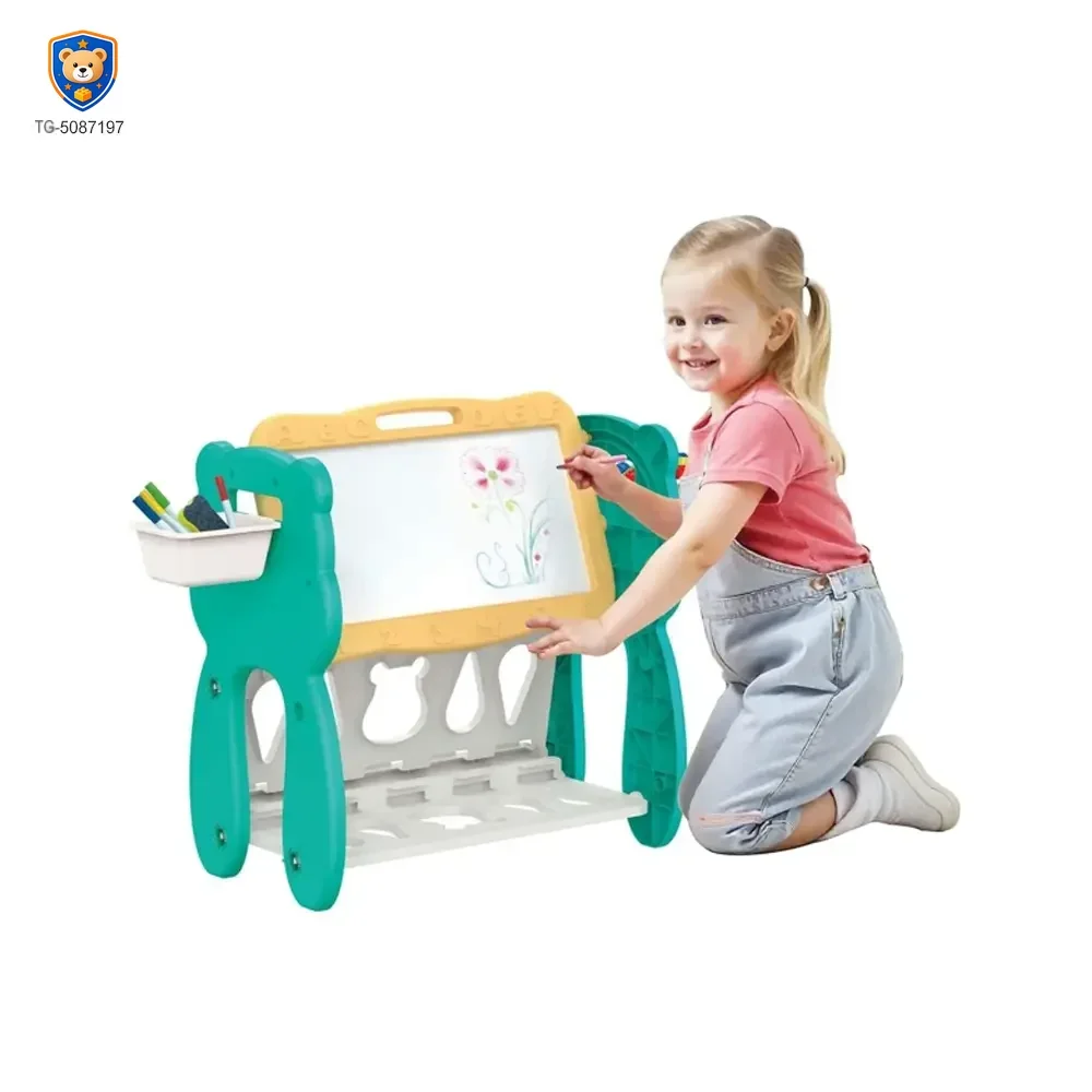 Multi-Functional Learning Table & Art Easel, Drawing Board & Building Blocks Set Toy- Educational Toys Factory Supply — product view 2