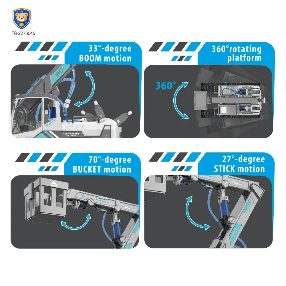 Hydraulic Power Fire Climbing Toy — product view 3