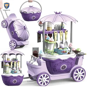 Simulated Ice Cream Princess Cart Toy, Play House Toys