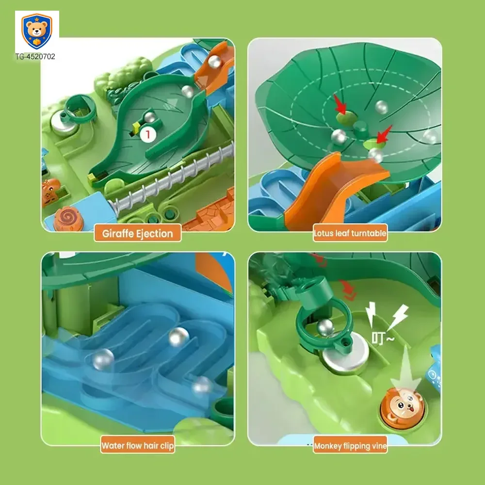 Interactive Jungle Adventure Ball Maze Board Game- Educational Children’s Toys — product view 2