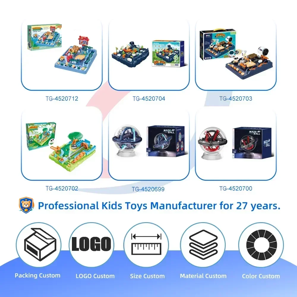 Interactive Jungle Adventure Ball Maze Board Game- Educational Children’s Toys — product view 5