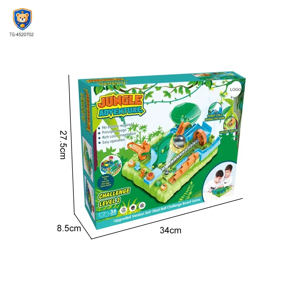 Interactive Jungle Adventure Ball Maze Board Game- Educational Children’s Toys — product view 6