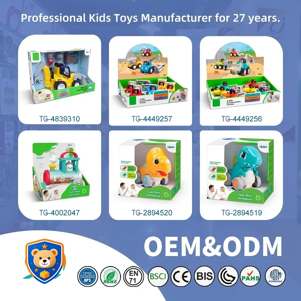 Pull Back Monster Car Toy, Fun Monster Construction Truck — product view 14