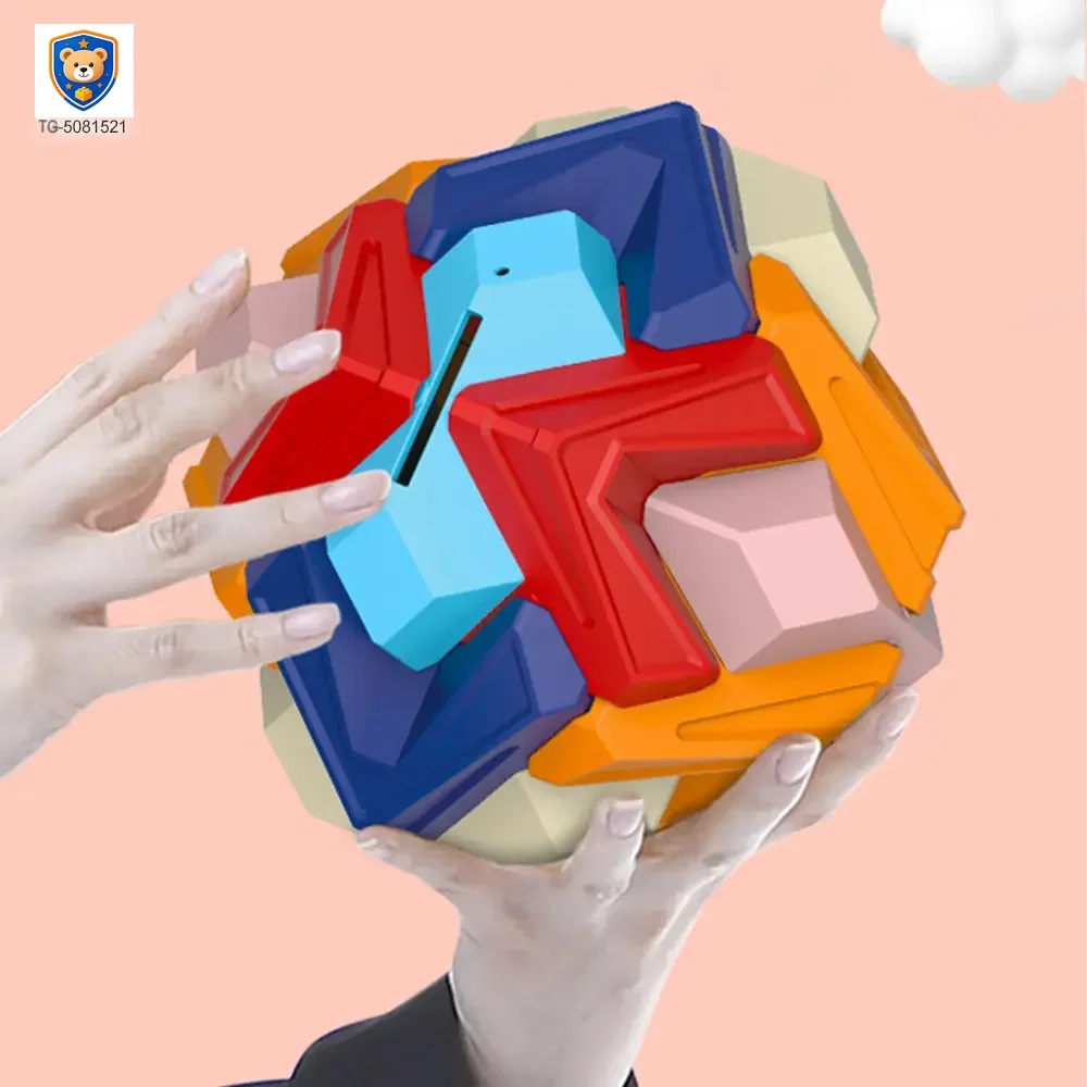 3D Puzzle Ball Piggy Bank Toy — product view 5