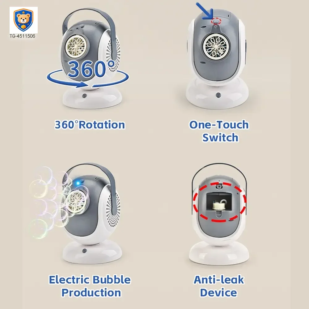 Automatic Rotating Bubble Machine — product view 6