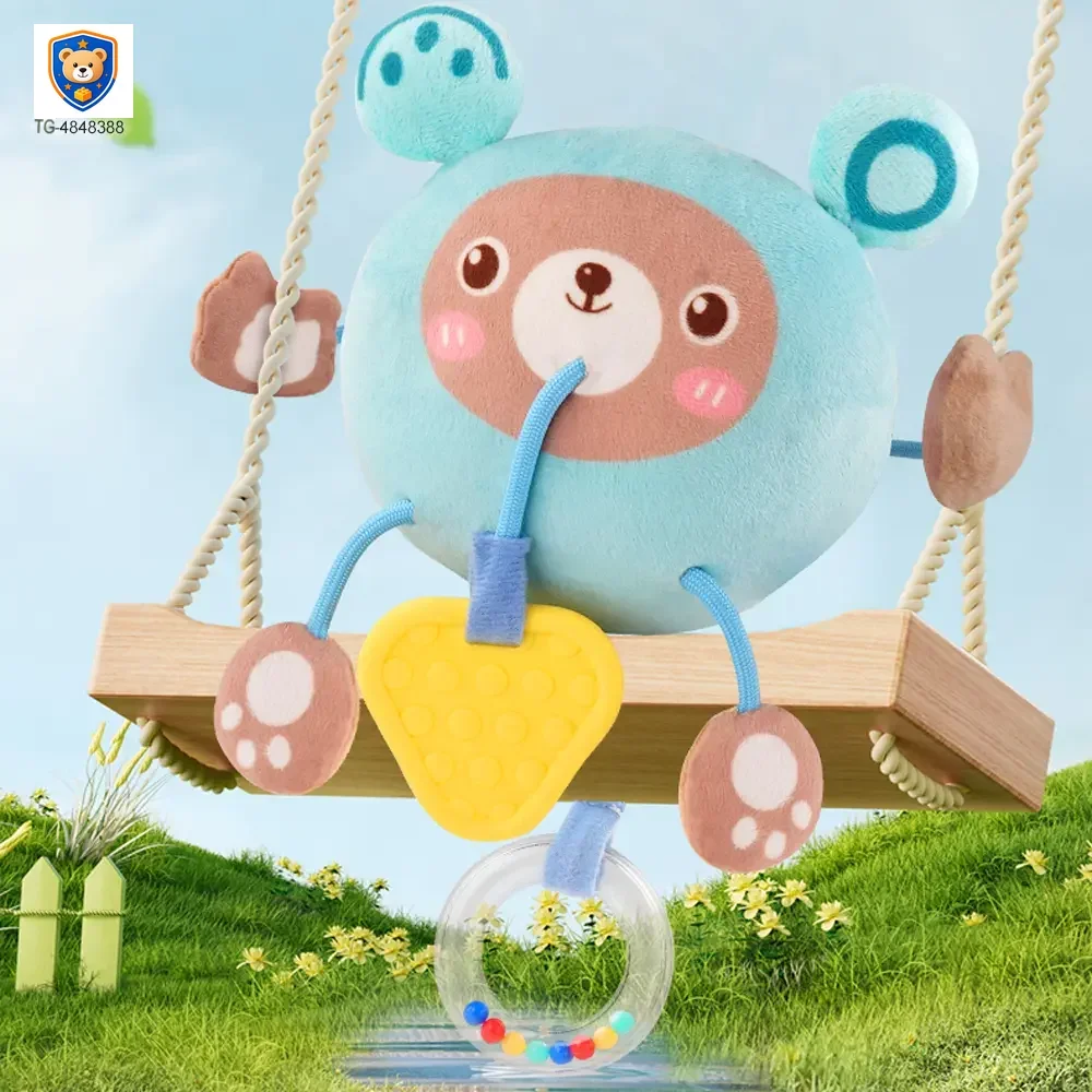 Soft Cartoon Hanging Rattle Toy — product view 3